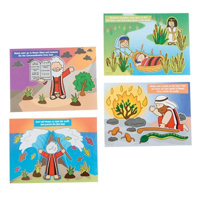 Bible stories Moses stickers