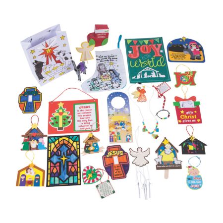 Religious Christmas count crafts
