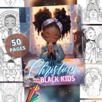 African American Christian coloring book pages