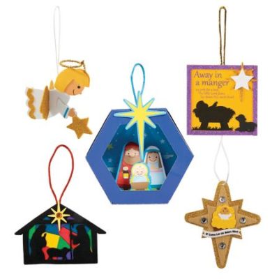 Bundle Christian Christmas ornaments craft kit kids