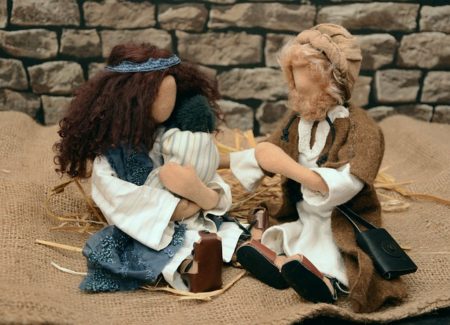 Nativity Holy Family dolls