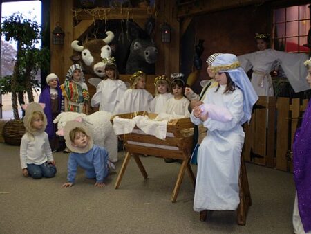 Christmas Nativity program kids