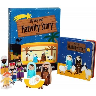 Christian Christmas Playset, Nativity Set Toy kids, Nativity Playsets