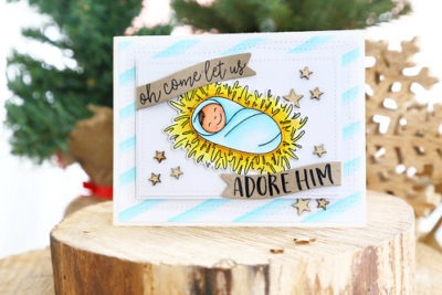Christian Christmas Cards for Kids, DIY Religious Christmas Cards kids