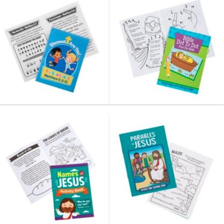 Religious-Sunday-school-activity-books