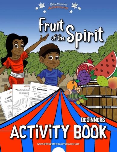 Printable Bible Fruit of Holy spirt fun book beginners