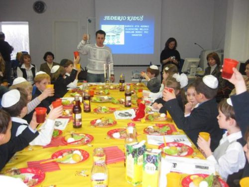 Israel Kids at Passover Mean Pesach