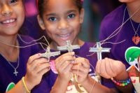 Sunday School Cross giveaways kids