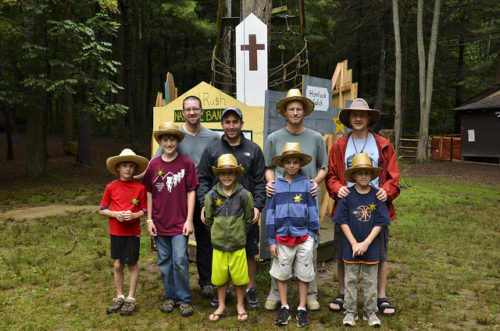 Father and Son Church Bible Camp