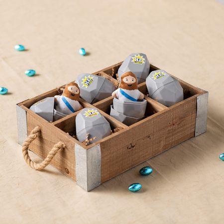 Jesus Plush in Easter Eggs