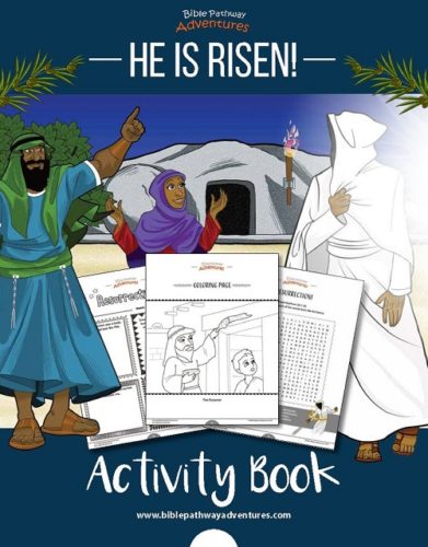 DIY Jesus Easter Bible activity book