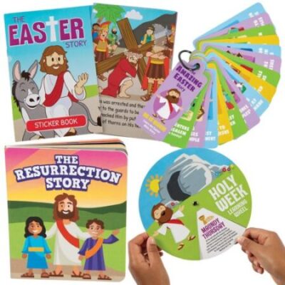 Sunday School Christian Easter learning set kids