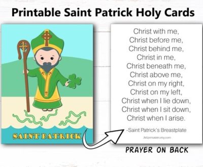 St. Patrick's Day Crafts, Printable St. Patrick Activiites, Saint ...