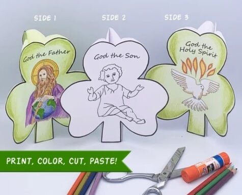 Printable Christian St-Patricks-Day-Shamrock-craft