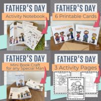 Christian Father's Day crafts, Printable Religious Fathers Day