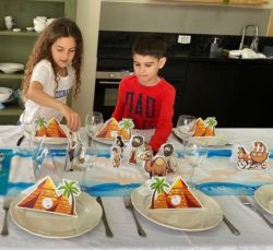Printable Jewish Passover Table decorations games bundle kids