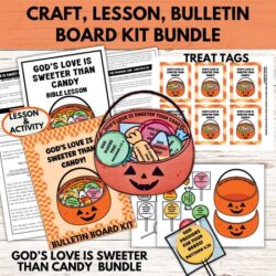 Christian-Pumpkin-Gods-love-is-sweet-Bible-Lesson-Craft-Bulletin-board-set