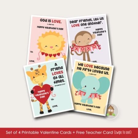 Kids-Religious-Valentine-exchange-cards-printable