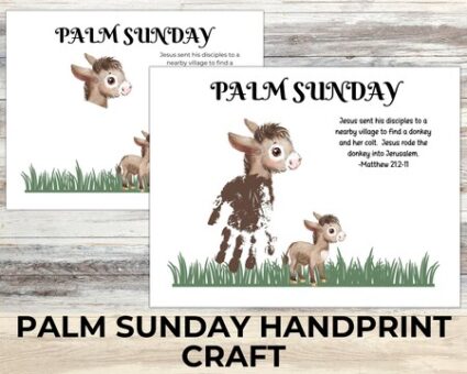 Printable-Donkey-Palm-Sunday-handprint-craft-kids